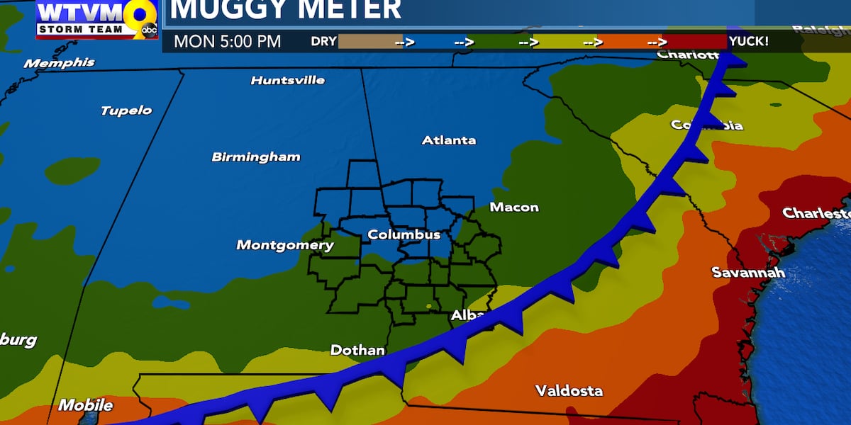 Drier Air Settles In