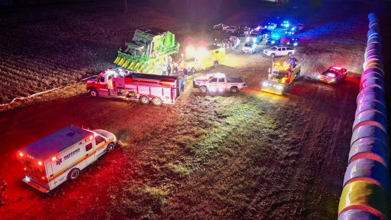 Man dies after getting trapped under farm equipment in Coahoma County, fire dept. says