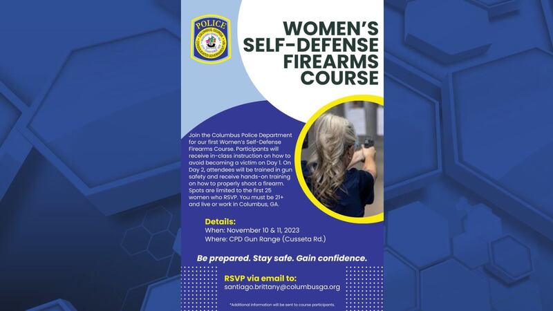 CPD set to host two-day ‘Women’s Self-Defense Firearms Course’ in