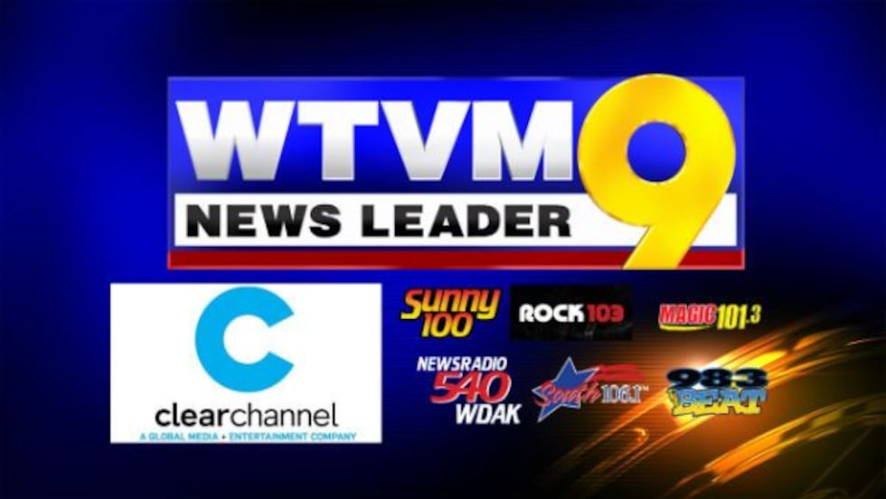 Wtvm WTVM News Leader 9 announces new partnership with Clear Channel Radio ...