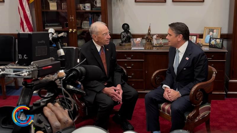 Sen. Grassley welcomes Todd Blanche