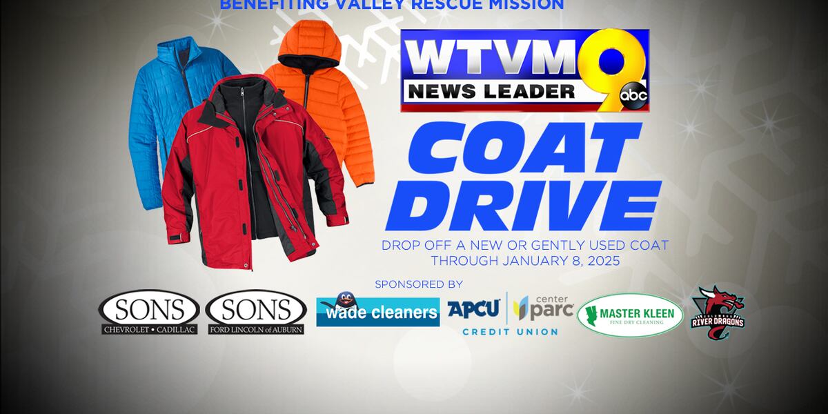 Wtvm WTVM Coat Drive hosts Winter Coat Drive to help those in need