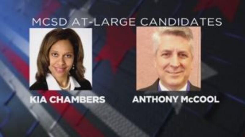 Tony Mccool Meet MCSB at-large candidates: Kia Chambers and Anthony McCool