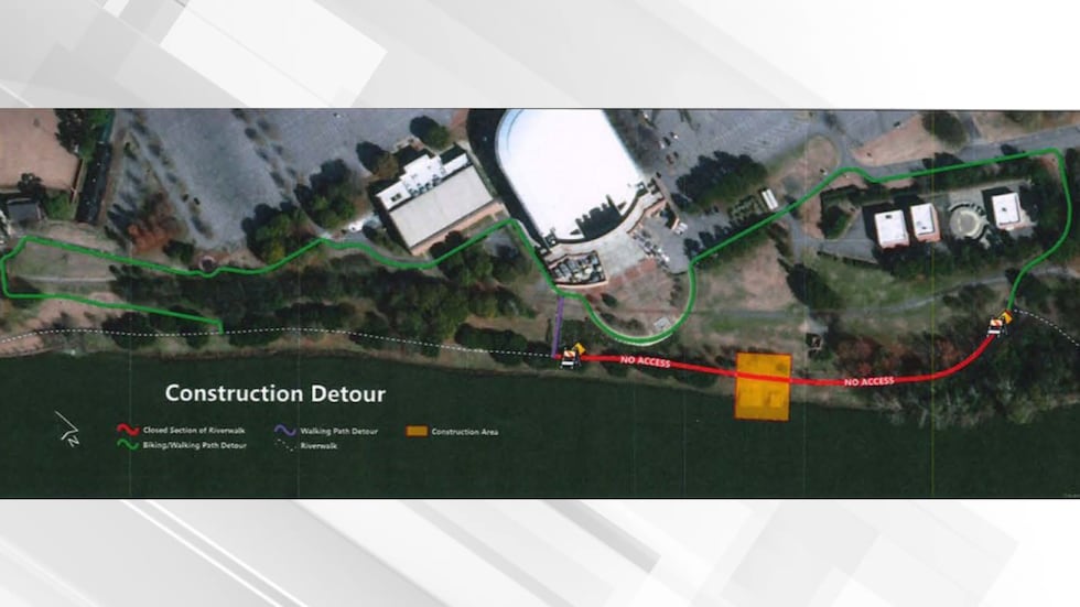 Portion of Columbus Riverwalk to close for maintenance