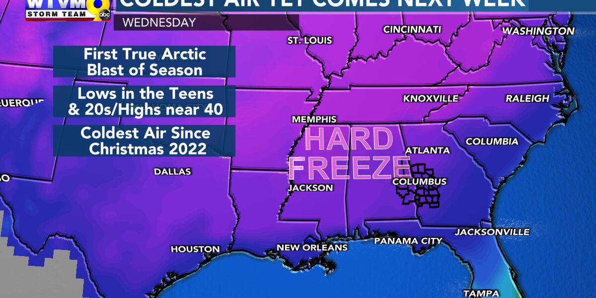 Nice Holiday Weekend Ahead; Getting Ready for Bitter Cold Next Week