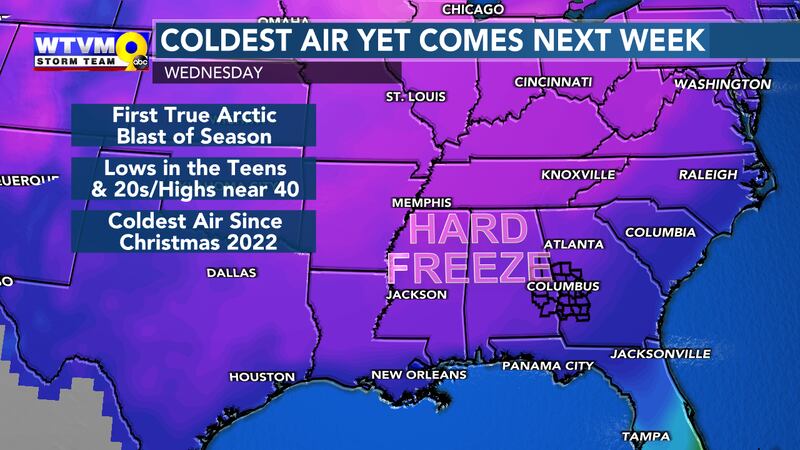 Nice Holiday Weekend Ahead; Getting Ready for Bitter Cold Next Week