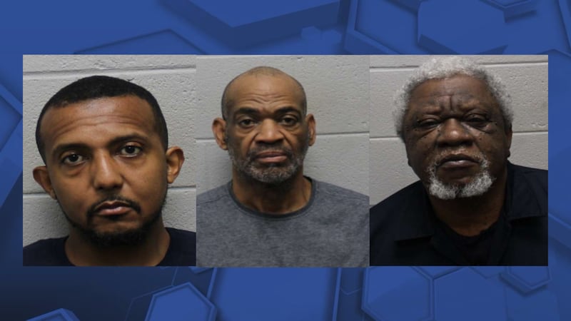 Former Talbot County Sheriff Justin Johnson, Wallace Copeland and Jimmy Buchanan are charged...
