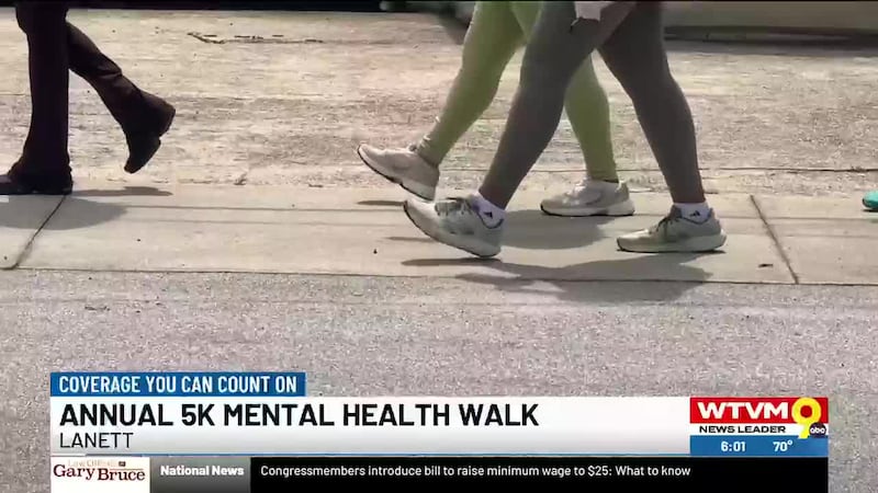 The Lanett–Valley community laced up their shoes to raise awareness, break the stigma and...