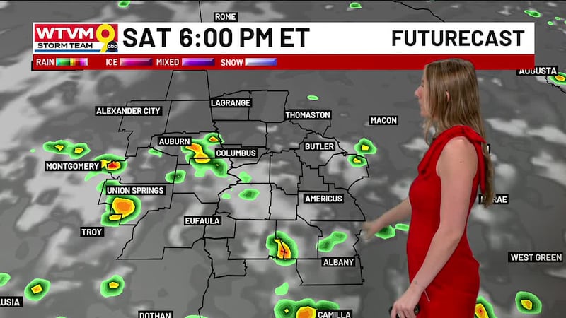 Ashlyn's Saturday Morning Weather on the Go