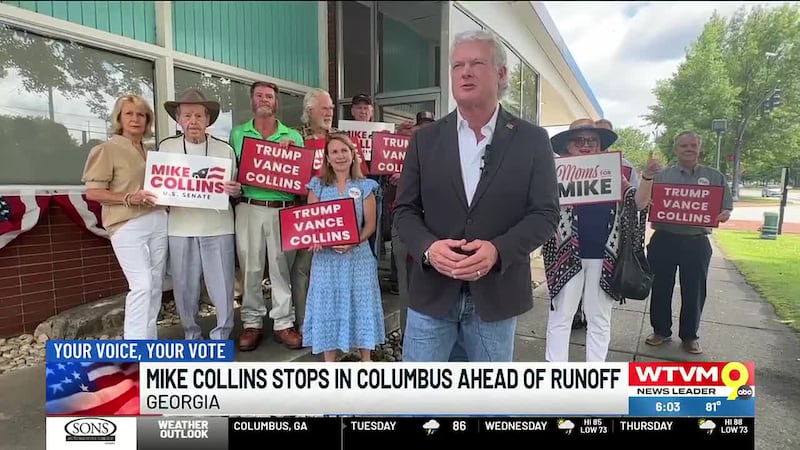 Representative campaigns in Columbus ahead of Tuesday’s runoff election