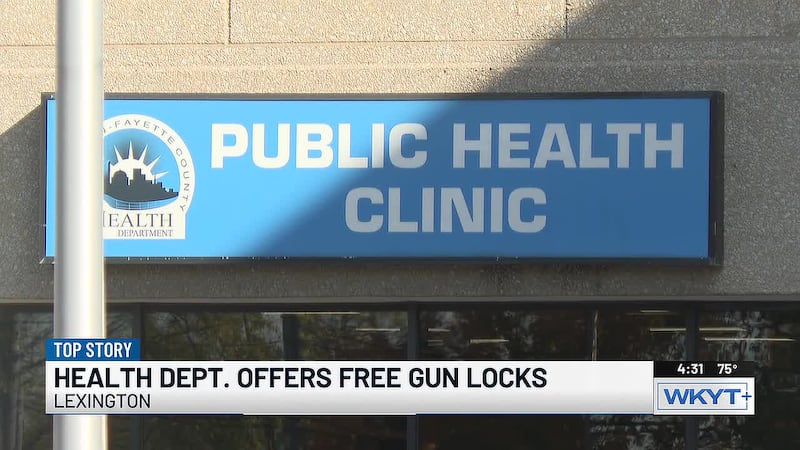 Lexington health department reminds community of free gun lock program